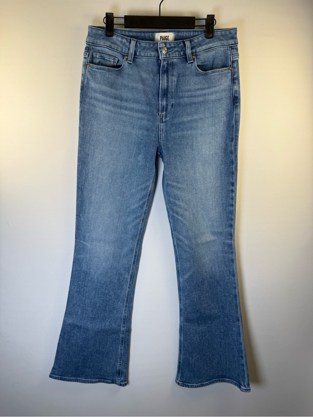 NWOT PAIGE Women’s High Rise Laurel Canyon Bootcut Jeans, Size: 31